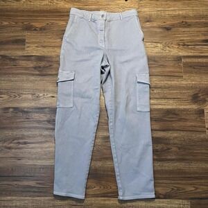 Wilfred‎ Aritzia Purple Lavender High Rise Cargo Pant Women 12 Utility Skater